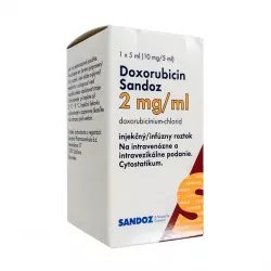 Доксорубицин Sandoz Словения/Австрия 2мг/мл фл. 5мл (10мг) в Калининграде и области фото