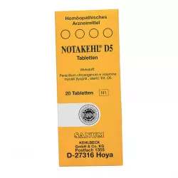 Нотакель D5 (Notakehl D5) табл. 20шт в Калининграде и области фото