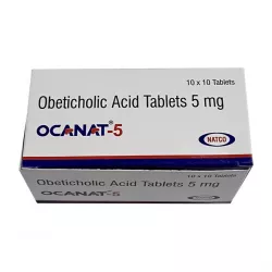 Окалива генерик (Ocanat / Ocabest - 5) :: Обетихолевая кислота 5мг табл. №100 в Калининграде и области фото