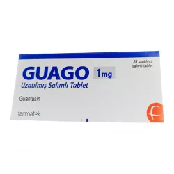 Гуанфацин Гуаго Guago : аналог Эстулик таб. 1мг N28 в Калининграде и области фото