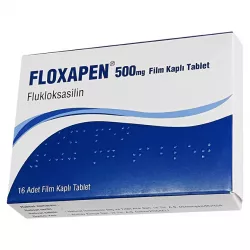 Флуклоксациллин 500мг Floxapen таб. п/о  №16 в Калининграде и области фото