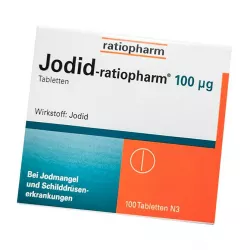 Йодид Ратиофарм (Калия Йодид) ГЕРМАНИЯ Ratiopharm 100мкг таб. №100 в Калининграде и области фото
