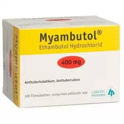 Этамбутол Миамбутол ФРАНЦИЯ Myambutol таб. 400мг №100 в Калининграде и области фото
