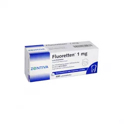Фторид натрия Fluoretten 2.2 мг (1мг чистого иона фторида) таб. №300! в Калининграде и области фото