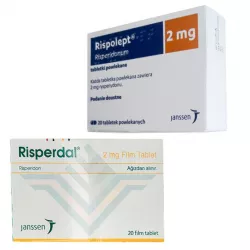 Рисполепт таб. 2мг (название Rispolept / Risperdal) №20 в Калининграде и области фото