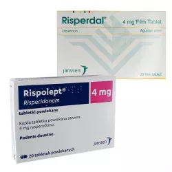 Рисполепт таб. 4мг (название Rispolept / Risperdal) №20 в Калининграде и области фото