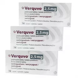 Веркуво (европейское название Адемпас 2.5) Verquvo ЕС!! Риоцигуат 2,5 мг таб. №42 в Калининграде и области фото
