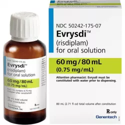 Рисдиплам Эврисди :: Risdiplam Evrysdi порошок для приг. р-ра для ор. прим. 60мг/80мл 0,75мг/мл в Калининграде и области фото