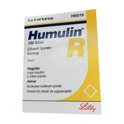 Хумулин Регуляр инсулин (Humulin-R) 100 МЕ/мл сусп. для ин. 3мл 5шт в Калининграде и области фото