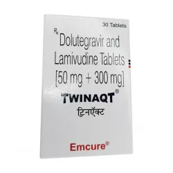 Твинакт Довато полный аналог :: Twinaqt :: Долутегравир Ламивудин 50+300мг таб. №30 в Калининграде и области фото
