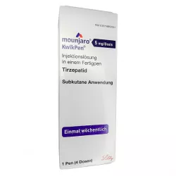 Мунджаро 5 мг / доза 4 дозы :: Тирзепатид Mounjaro KwikPen в Калининграде и области фото