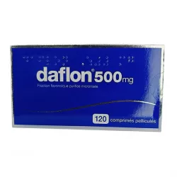 Дафлон 500 Daflon 500mg ФРАНЦИЯ таб. №120 (120шт.)! в Калининграде и области фото