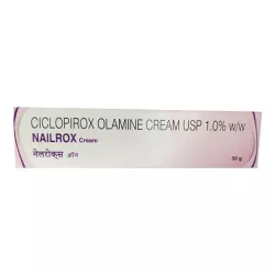 Циклопирокс крем от грибка ногтей 1% (Nailrox)  Индия 50г в Калининграде и области фото