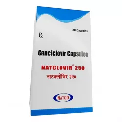 Ганцикловир таблетки (капсулы) Natclovir 250мг №30 в Калининграде и области фото