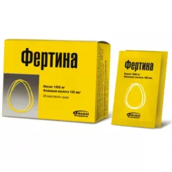 Фертина Инозит и Фолиевая кислота пак.саше 3г 30шт в Калининграде и области фото