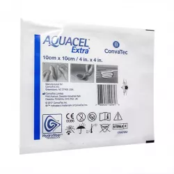 Аквасель (Aquacel Ag Extra) с серебром Экстра Гидрофайбер повязка 10х10см №1 в Калининграде и области фото