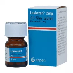 Лейкеран (Leukeran, Хлорамбуцил) в таблетках 2мг №25 в Калининграде и области фото