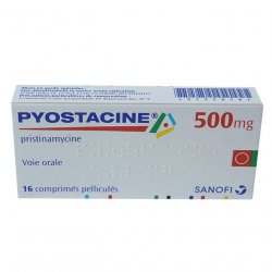Пиостацин (Пристинамицин) таблетки 500мг №16 в Калининграде и области фото